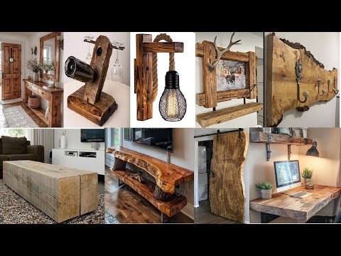 Rustic wood craft project ideas for modern decor and best sale