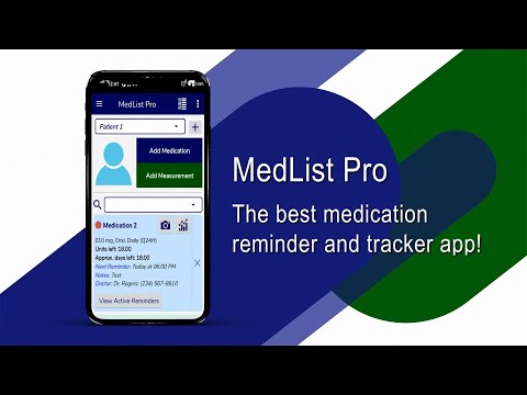MedList Pro - Pill Reminder Video