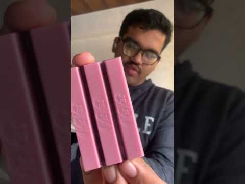 Kit Kat new Flavor! mix berry Kitkat for Rs.30! | #shorts #foodie #chocolate #kitkat #newflavor #yum