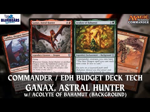 Ganax, Astral Hunter | Magic the Gathering Commander budget deck tech | EDH | Dragon tribal build