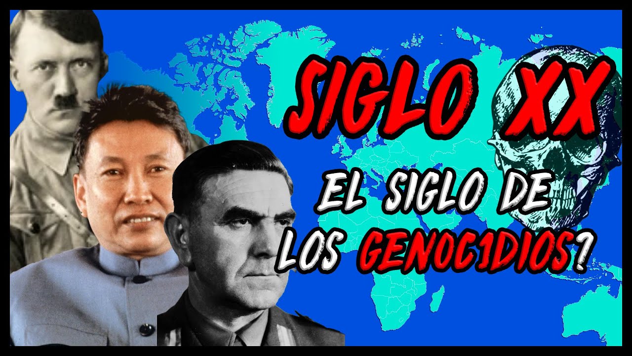 Todos los Gen0cidios☠️ del siglo XX - El Mapa de Sebas
