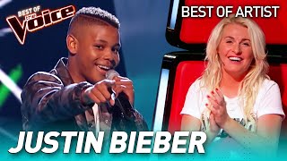 The best JUSTIN BIEBER covers in The Voice
