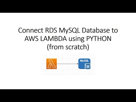 Lambda Function To Access Amazon Rdsmysql Using Mysql Connector Python