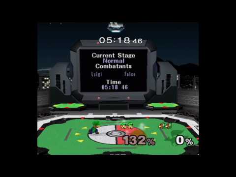 PocketSand (Luigi) vs PwrUp! (Falco)