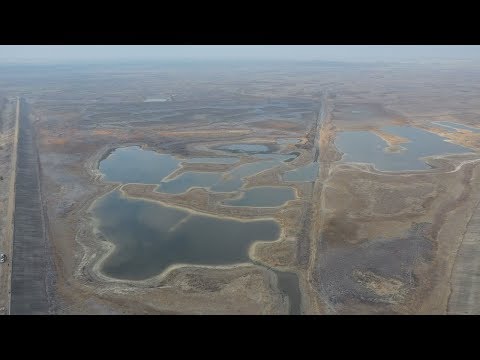 Во время субботника проведены работы по очистке Днепро-Брагинского водохранилища видео