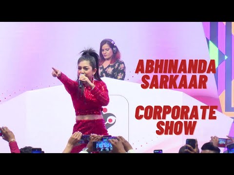 Abhinanda Sarkaar Abhinanda Sarkaar in Corporate Show