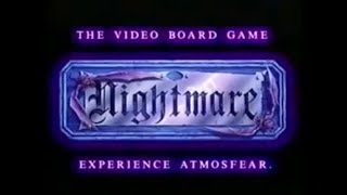 NIGHTMARE board game| 1992 commercial