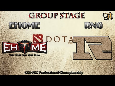 EHOME vs RNG [Highlights] Group Stage | CDA-FDC Professional Championship