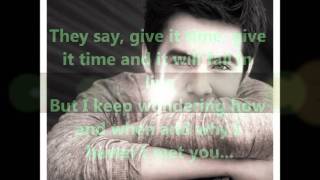 My Kind of Perfect David Archuleta {lyrics}
