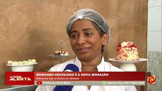 Morango gravejado vira sensação nas confeitarias e nas redes sociais