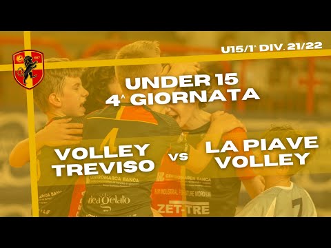 U15: VOLLEY TREVISO - LA PIAVE VOLLEY