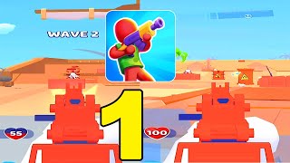 Hyper Strike - Gameplay Walkthrough Part 1 (Android) #Shorts