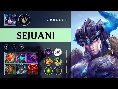 Sejuani Jungle vs Kha'Zix - KR Master Patch 25.22