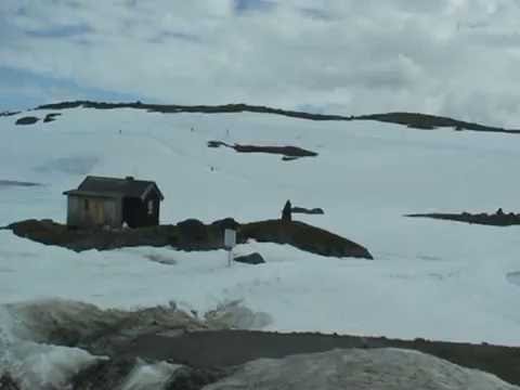 The Cross-Country summer ski center in Sognafjell, Norway 2016