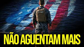 MARINHEIROS DOS EUA CHEGAM AO LIMITE — GUERRA COM IRÃ PROVOCA CRISE EM PORTA AVIÕES