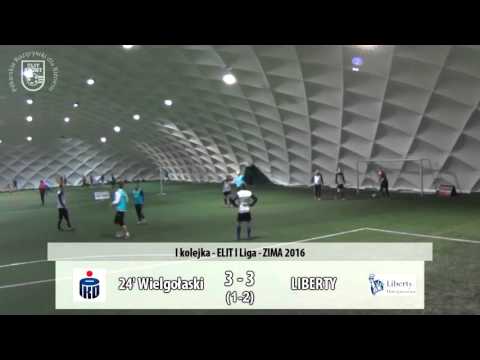 PKO Bank Polski 8:4 LIBERTY - ELIT I Liga ZIMA 2016