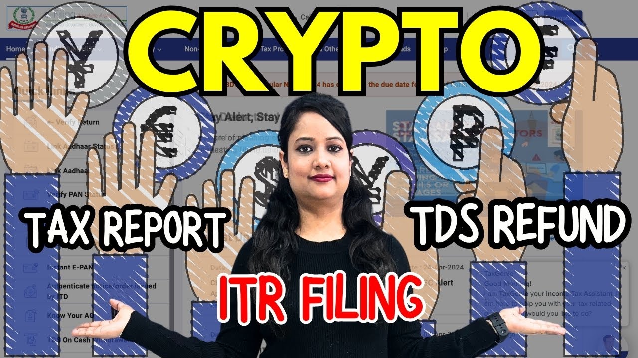 Income Tax Return Crypto AY 2024-25, Crypto ITR, Crypto tax report, Virtual Digital Asset, Koinx