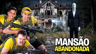 VISITAMOS UMA MANSÃO ABANDONADA *Descendamos o mistério dela ? 