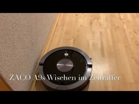 ZACO A9s Wischtest 2 - Zeitrafferaufnahme