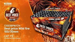 Ohňostroj 100ran Best Price Wild Fire