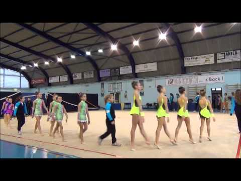 Sfilata ginnaste prima prova serie C. Marche F.G.I. Gennaio 2014