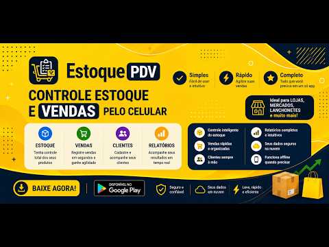 Estoque PDV: Estoque e Vendas