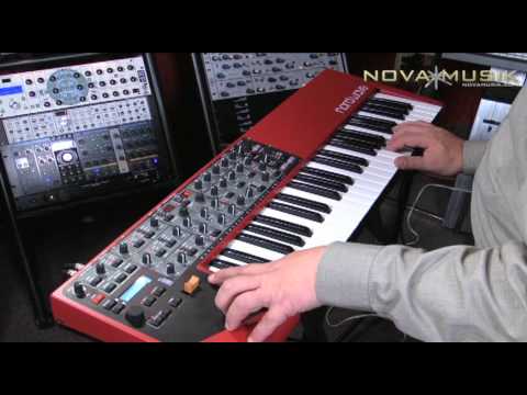 Novamusik.com Nord Wave Synthesizer Full Demo (Part 1 of 2)