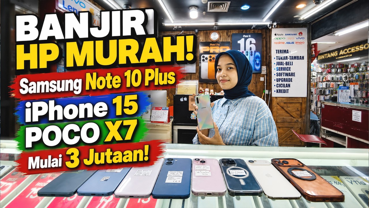 Cek Pasar Offline! Nemu Samsung Note 10 Plus 3 Jutaan! #MarZoom 375