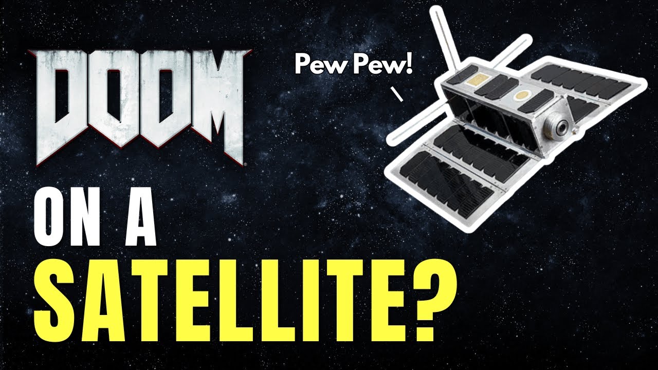 Running DOOM on a satellite - YouTube
