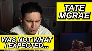my FIRST EVER tate song... TATE MCRAE 'run for the hills' FIRST reaction!!