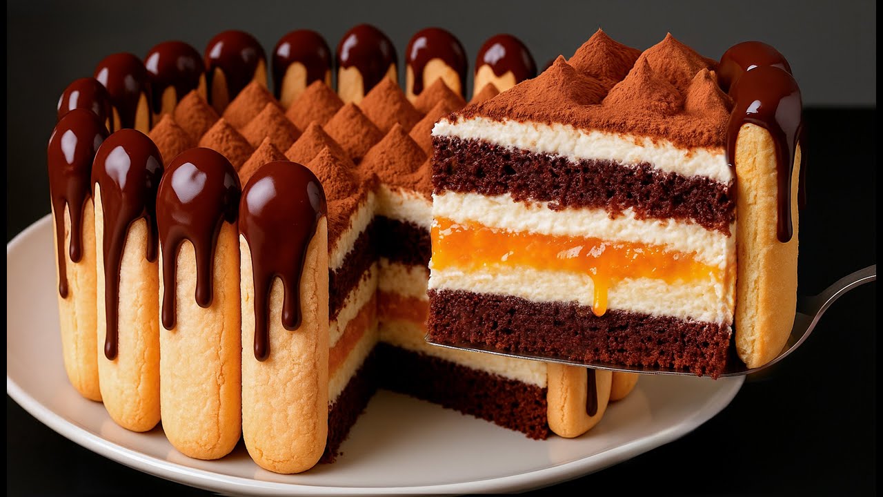 Chocolate Coffee Mascarpone Cake by Backliebe Ideen — recipe photo