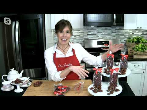 Mrs.Prindable's 4pc Raspberry Chocolate Bark Bars on QVC