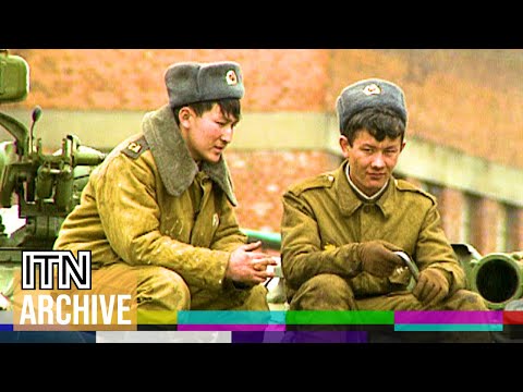Velvet Revolution | Rare Footage of Soviet Troops Leaving Czechoslovakia (1990)