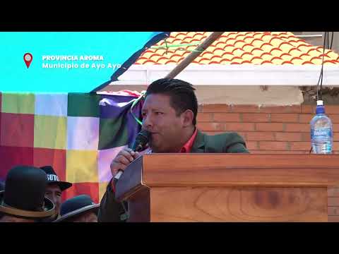 20 - Gobernamos Escuchando Al Pueblo, municipio de Ayo Ayo