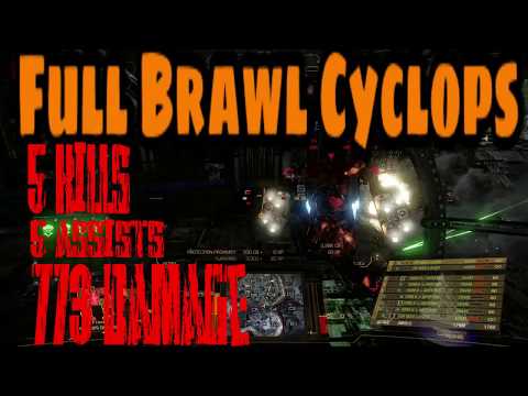 MWO Quickplay | Cyclops (CP-10-Q) | full brawl cyclops (5 kills and 773 damage)
