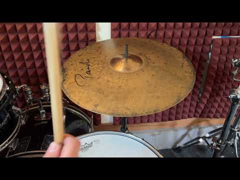 Used Paiste SIgnature Dark Energy MK I 20" Ride 2364g w/ video demo of actual cymbal for sale image 3