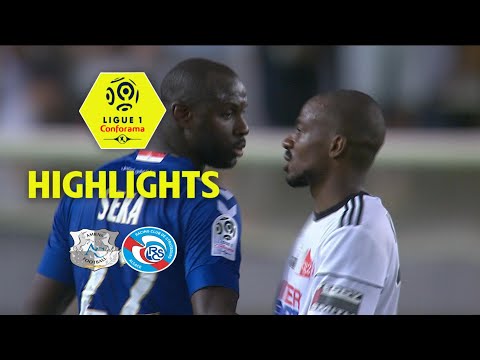 Amiens SC - RC Strasbourg Alsace ( 3-1 ) - Highlights - (ASC - RCSA) / 2017-18