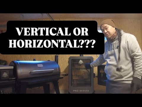 VERTICAL OR HORIZONTAL PELLET SMOKER? PIT BOSS VERTICAL VS HORIZONTAL