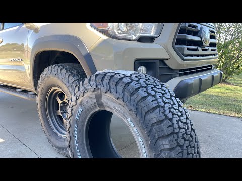 Tacoma TRD Off Road BF Goodrich KO2 Truck Tire 75,000 mile Review | 285/75r16 vs 275/70r16