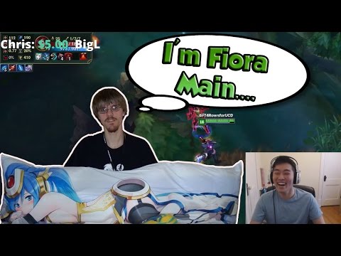 TOBIAS FATE ON FIORA MAINS | SICK RENEKTON ESCAPE | ZYRA JUKE - LoL Funny Stream Moments #134