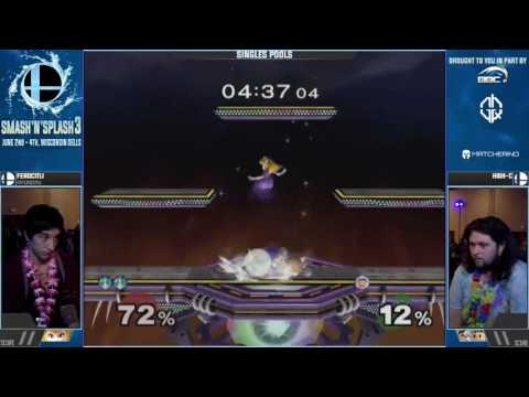 Smash 'N' Splash 3 - Ferocitii (Peach) vs. High-C (Ice Climbers) - Round Robin Pools