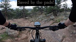 Ouch! - Fatty vs Black tech - Lower Bitterbrush - Hall Ranch - Lyons - Colorado