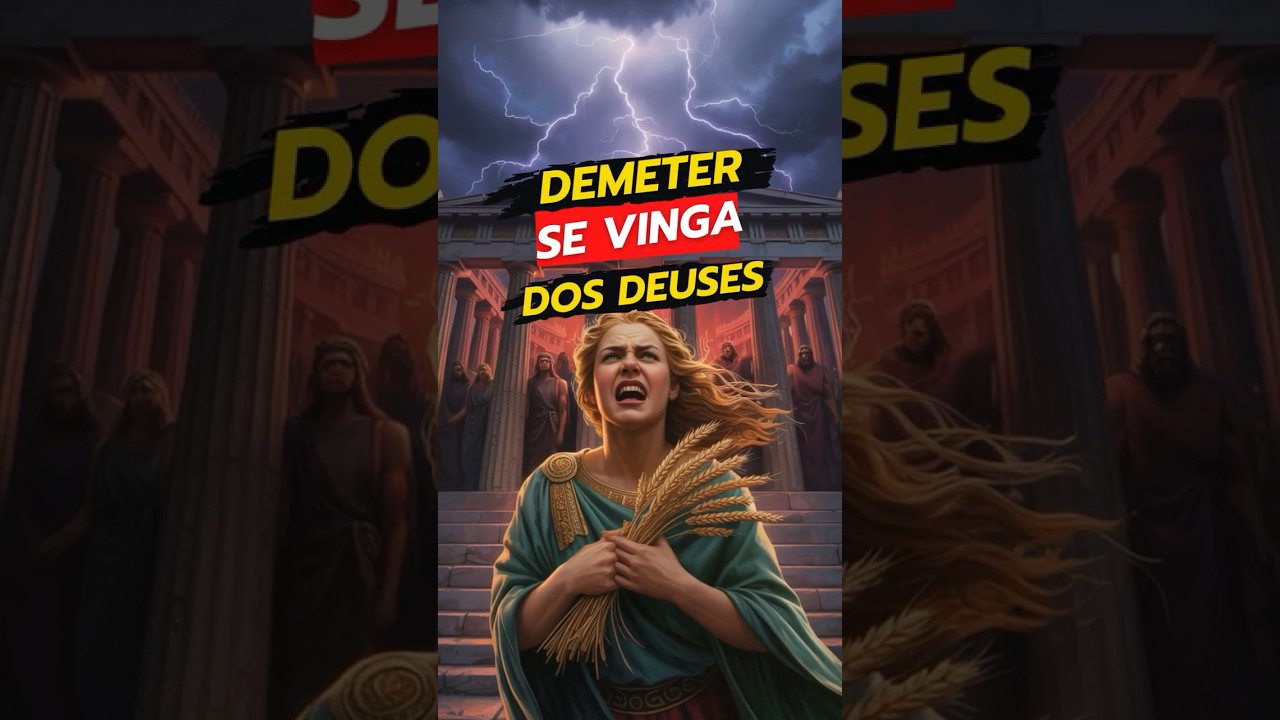 DEMÉTER SE VINGA DOS DEUSES DO OLIMPO - MITOLOGIA GREGA  #mitologiagrega #mitologia #mitosantiguos