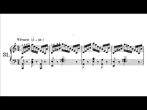 Czerny - Etude in A minor Op.740 No.31 (Auretti)
