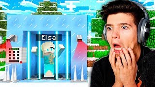 SAVING ELSA IN MINECRAFT POCKET EDITION! (Roleplay)
