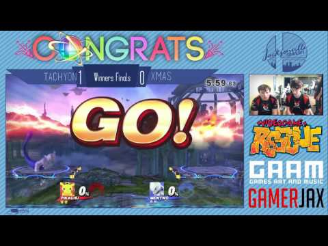 Jax Smash Weekly 1/12 - BxA Tachyon(Pikachu) Vs BxA Xmas(Mewtwo) - Wii U Winners Finals