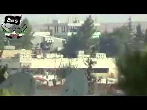 اشتباكات بين مقاتلي كتائب الجهاد وقوات النظام في فرع المخابرات الجوية في مدينة درعا