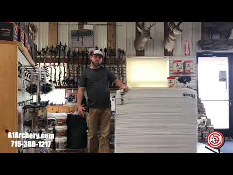 Block Range Target 48x48x20. Perfect target for your home Archery Range