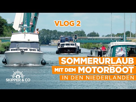 Summer vacation on the charter boat - Boat "Lindurita" (Marrenvloot Yachtcharter) VLOG 2