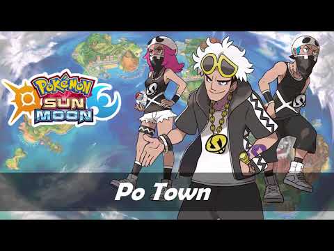 Po Town (Slow ver.) | Pokemon Sun and Moon OST